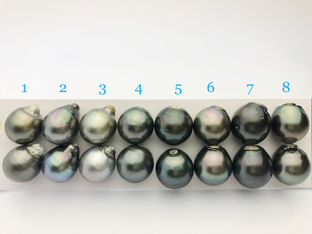 14mm and 15mm Tahitian Pearls Matched Pearls, Drop (158)