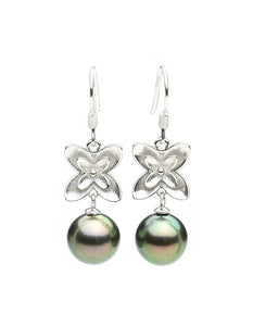 Sterling Silver Earring Pearl Setting SE28