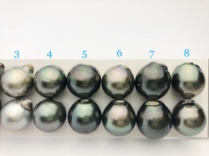 14mm and 15mm Tahitian Pearls Matched Pearls, Drop (158)