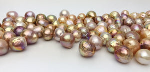 100% Natural Color, Edison Loose Pearls 10mm - 13mm, A (177)