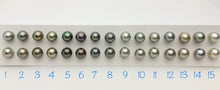 Tahitian AA Round Matched Pairs 8.5mm to 9mm (187)