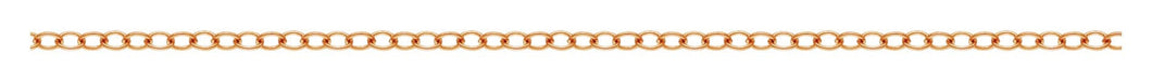 1318 Cable Chain 200ft Spool (1.7mm) RGP, 14k gold filled. Made in USA #4812520