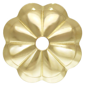 6.0mm Flower Bead Cap 1.0mm Hole, 14k gold filled. #4005763