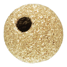 8.0mm Stardust Bead 1.8mm Hole, 14k gold filled. Made in USA. #4004780S