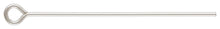 Eyepin 24ga .020x1.0"(0.50x25.4mm)AT, 14k gold filled. Made in USA. 5005464