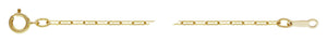 18" Krinkle Chain (1.4mm) GP, 14k gold filled. Made in USA #401263518L