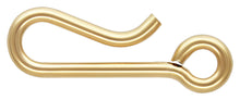 14.25mm Hook 18ga .040" (1.0mm), 14k gold filled. Made in USA. #4003835H
