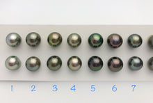 Tahitian AA Round Matched Pairs 8.5mm to 9mm (187)