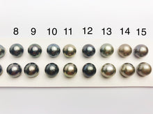 9mm-9.5mm Tahitian AA Loose Matched Pearls, 9mm Round (273)