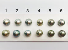 9.5-10mm Tahitian AA Loose Matched Pearls, 10mm Round (276)