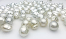 Silver South Sea, 16mm to 19mm, AAA, Baroque shape, Loose Pearls (196)