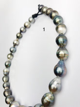 BIG 17mm Tahitian Pearl Necklace on Leather 12 - 17mm (281)