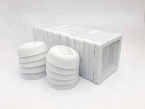 Pearl & Gem Display, Pack of 10, Wholesale QTY Displays, Gemstone Display