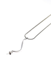 Sterling Silver Pearl Pendant Setting - SP46. Setting only. No pearl included.