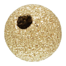 7.0mm Stardust Bead 1.8mm Hole,  14k gold filled. Made in USA.  #4004770S