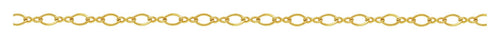 1512 Figure 8 Cable Chain 200ft Spool GP, 14k gold filled. Made in USA. #4012538B1F