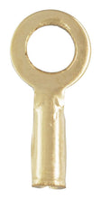 Crimp Endcap w/Ring (0.48mm ID), 14k gold filled. Made in USA. #400080