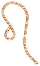 Sparkle French Ear Wire .028" (0.71mm), 14k rose gold filled. #4806381P1