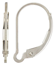 Plain Leverback Interchangeable AT, Sterling Silver. Made in USA. #5007180
