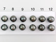 11-11.5mm Tahitian Pearls Round, AAA, Loose Matched Pairs 11mm (203)