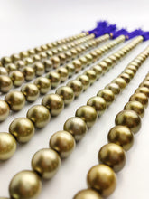 Tahitian Copper Pearl Strands - Round - 8mm to 12mm (519)