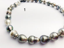 BIG 17mm Tahitian Pearl Necklace on Leather 12 - 17mm (281)