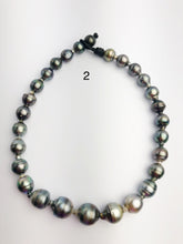 BIG 17mm Tahitian Pearl Necklace on Leather 12 - 17mm (281)