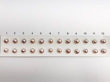 6-7mm Edison AA Loose Matched Pearls, Pink and Peach, 7mm Round (320)