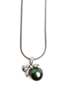Sterling Silver Pearl Pendant Setting - SP64. Setting only. No pearl included.