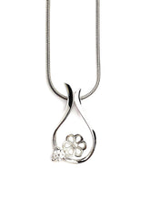 Sterling Silver Pearl Pendant Setting - SP66. Setting only. No pearl included.