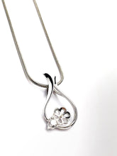 Sterling Silver Pearl Pendant Setting - SP66. Setting only. No pearl included.
