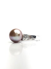 Sterling Silver Pearl Ring Setting - SR08. Setting only. No pearl included.