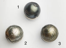 Carved Tattoo Tahitian Pearl 14mm (375)