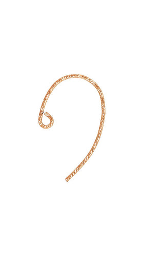 Sparkle Bass Clef Ear Wire .030