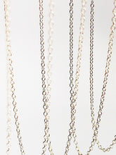 Bulk Quantity - 18" 925 Sterling Silver Anti Tarnish Alloy - 1mm Round Cable Chain Necklaces