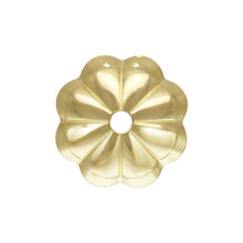 6.0mm Flower Bead Cap 1.0mm Hole, 14k gold filled. #4005763