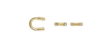 Cable Thimble .021" Hole, 14k gold filled. Made in USA. #4003593