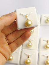 12-14mm AAA Quality South Sea Pearl Pendants on 14K Gold (452 - Size 12, 13, 14mm)