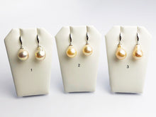 All Natural Edison Freshwater Baroque Pearl Drop Earrings on 925 Sterling Silver (476 No. 1-3)