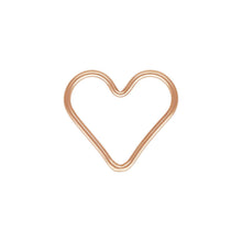 Heart Jump Ring .040x.590 (1x15.0mm) CL RGP, 14k gold filled. Made in USA #48045441HTC