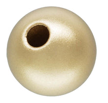 7.0mm Sandblast Bead 1.8mm Hole, 14k gold filled. Made in USA. #4004770SB