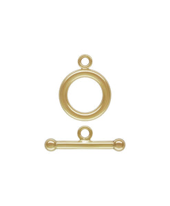 12mm Ring Toggle Set (2.0mm wire) GP, 14k gold filled. Made in USA. #4002038SET