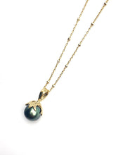 Flower Pearl Pendant Setting - 14K Yellow Gold, Rose Gold, White Gold - Setting only. No pearl included. TP135.