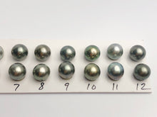10-11mm Tahitian AAA Loose Matched Pearls, 10mm Round (205)