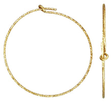 Sparkle Wire Beading Hoop Earrings