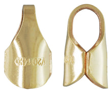 3.0mm ID Round Endcap, 14k gold filled. Made in USA. #4002930