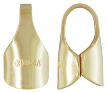 4.0mm ID Round Endcap, 14k gold filled. Made in USA. #4002940