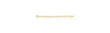 2" Cable Chain Ext w/Cup and Peg Drop GP, 14k gold filled.#4012546X2P