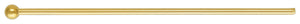 22ga Ball Headpin .025x.1.0"(0.63x25.4mm) GP, 14k gold filled. Made in USA. #4005381B