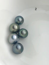 5 Pearls - Multicolor Tahitian Loose Pearls - A+ Quality - 10 to 14.9mm (#537 No. 1-6)